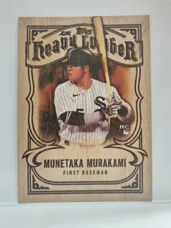 Topps 2026 Heavy Lumber HL-41 Munetaka Murakami RC Chicago White Sox CASE HIT - Image 1
