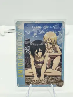 Union Arena – Attack on Titan-Mikasa and Annie-Action Point - Image 1
