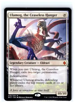 Ulamog, the Ceaseless Hunger 15 Battle for Zendikar Magic: The Gathering LP - Image 1