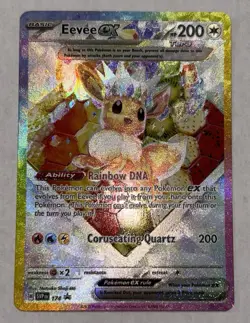 Pokemon - Eevee ex 174 - Scarlet & Violet Black Star Promo Holo Promo - Image 1