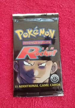 Pokemon Team Rocket 1st Edition Booster Pack - Giovanni Art SHIP./INS. INCLUDED - Image 3