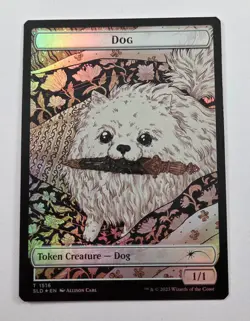 MTG Dog [SLD] #1516 FOIL - Image 1