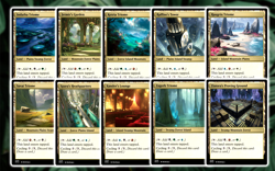 Triome Lands Bundle Commander - 10 Custom Magic: The Gathering Playtest Cards - Image 3