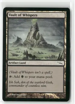 Vault of Whispers 286 Common Mirrodin Magic: The Gathering Lightly Played - Image 1