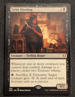 MTG Grim Hireling Commander Legends: Baldur's Gate NM - Image 1