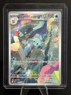 Pokemon Dewott 106/086 Illustration Rare White Flare 2025 - Image 1