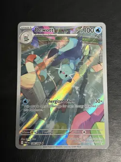 Pokemon Dewott 106/086 Illustration Rare White Flare 2025 - Image 2