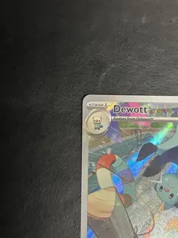 Pokemon Dewott 106/086 Illustration Rare White Flare 2025 - Image 5