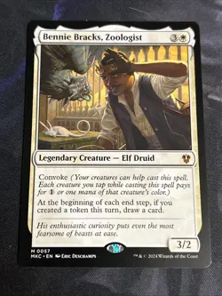 Bennie Bracks, Zoologist - Commander: Murders at Karlov Manor - NM - MTG - Image 1
