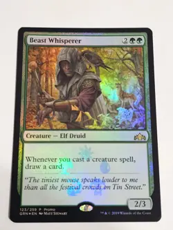 Beast Whisperer Media Promos Foil MTG - Image 1