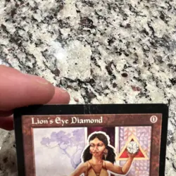 Lion's Eye Diamond - MTG Mirage Rare Regular English Colorless Artifact - Image 2