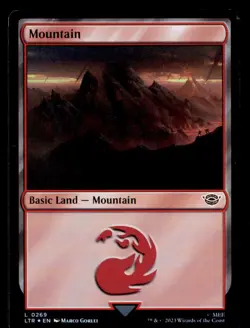 Mountain () Foil L Universes Beyond: The Lord of the Rings: Tales of Middle-eart - Image 1