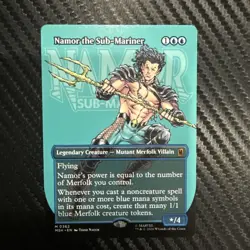 Namor the Sub-Mariner x1 MTG Magic - Marvel Super Heroes (Borderless) (0362) - Image 1