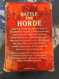 BORN OF THE GODS BATTLE THE HORDE CHALLENGE DECK - MAGIC THE GATHERING 2014 - Image 2