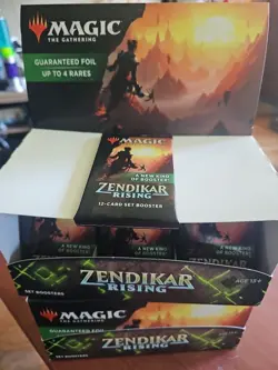 MTG Zendikar Rising Set Booster Pack - Sealed - Image 1