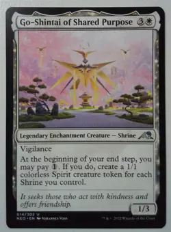 Go-Shintai of Shared Purpose *Uncommon* Magic MtG x1 Kamigawa Neon Dynasty - Image 1