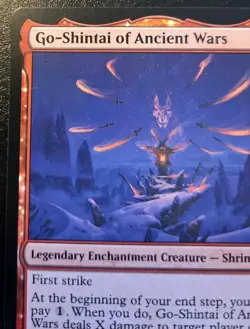 Go-Shintai Of Ancient Wars 144/302 Uncommon Kamigawa: Neon Dynasty MTG - Image 2