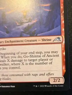 Go-Shintai Of Ancient Wars 144/302 Uncommon Kamigawa: Neon Dynasty MTG - Image 5