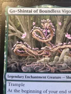 Go-Shintai Of Boundless Vigor 187/302 Uncommon Kamigawa: Neon Dynasty MTG - Image 2