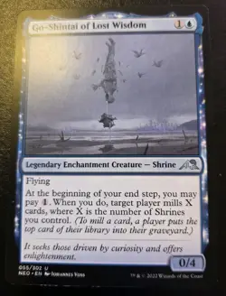 Go-Shintai Of Lost Wisdom 055/302 Uncommon Kamigawa: Neon Dynasty MTG - Image 1