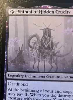 Go-Shintai Of Hidden Cruelty 097/302 Uncommon Kamigawa: Neon Dynasty MTG - Image 2