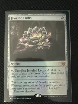 Jeweled Lotus #319 - Commander Legends Foil - NM - Image 1