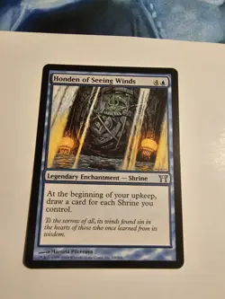 Honden of Seeing Winds Champions of Kamigawa MTG Magic The Gathering LP - Image 1