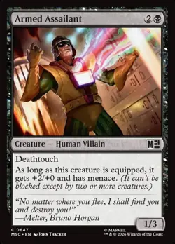 Armed Assailant Marvel Super Heroes Commander #647 Magic TCG - Image 1