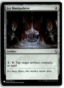 Icy Manipulator Lightly Played 219 The List Reprints Magic: The Gathering - Image 1