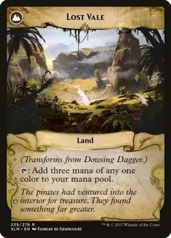Dowsing Dagger // Lost Vale [Ixalan] Moderately Played - Image 2