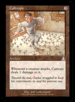 Caltrops 129 Uncommon Urza's Destiny Magic: The Gathering Lightly Played - Image 1