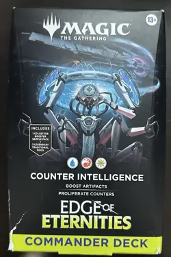 Magic The Gathering Commander Deck - Edge Of Eternities - Counter Intelligence - Image 1