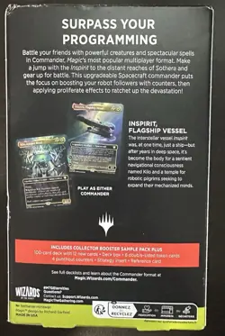 Magic The Gathering Commander Deck - Edge Of Eternities - Counter Intelligence - Image 2