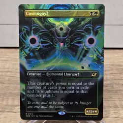 Cosmogoyf (Borderless) Edge of Eternities Foil RARE 0313 - Image 1