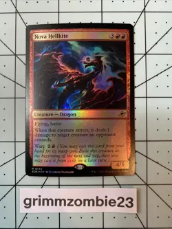 Nova Hellkite EOE 148 Foil English NM - MTG - Image 1