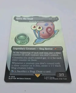 Gary, the Snail - Toxrill, the Corrosive M 1929 Foil NM Secret Lair MTG - Image 2