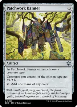 Patchwork Banner [Bloomburrow] Foil Near Mint - Image 1