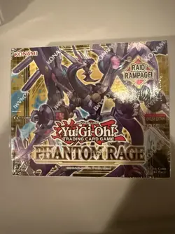 YuGiOh Phantom Rage Booster Box - NEW - SEALED - Image 1