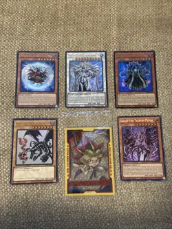 Yu-Gi-Oh! Chibi, Phara The Primordial Goddess, Winged Kuriboh, Red, Etc NM-VLP - Image 4