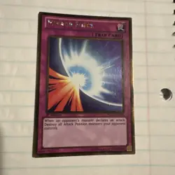YUGIOH MIRROR FORCE PGLD-EN059 GOLD 1ST ED NM - Image 1