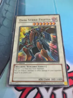 Yu-Gi-Oh TCG Dark Strike Fighter CRMS-EN040 1st Ed - Image 2