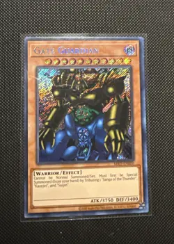 Yu-Gi-Oh! Gate Guardian MRD-EN000 Secret Rare 25th Anniversary - Image 1