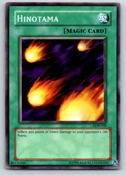 Hinotama LOB-EN056 Legend of Blue Eyes White Dragon Yu-Gi-Oh NM - Image 1