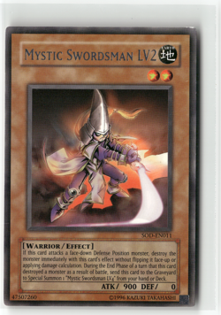 Mystic Swordsman lv2 SOD-EN011 Rare Unlimited MP - Image 1