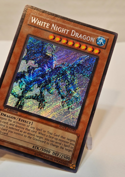 White Night Dragon ANPR-EN092 Secret Rare 1st Edition Yugioh 1580 - Image 4