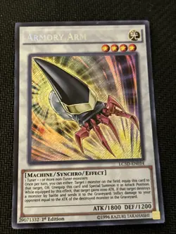 Armory Arm LC5D-EN034 1st Edition Secret Rare Legendary 5Ds - Image 1