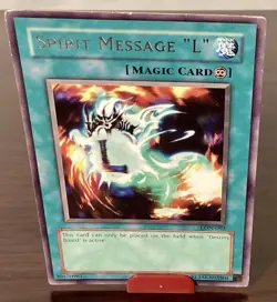 Yu-Gi-Oh TCG Spirit Message "L" Labytinth Of Nightmare LON-092 Unlimited Rare LP - Image 1