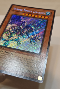 White Night Dragon ANPR-EN092 Secret Rare 1st Edition Yugioh 1581 - Image 2