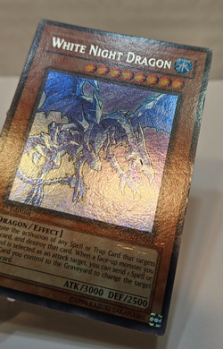 White Night Dragon ANPR-EN092 Secret Rare 1st Edition Yugioh 1581 - Image 3