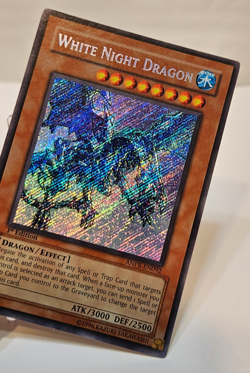White Night Dragon ANPR-EN092 Secret Rare 1st Edition Yugioh 1581 - Image 4